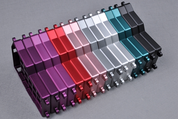 hard anodized aluminum colors