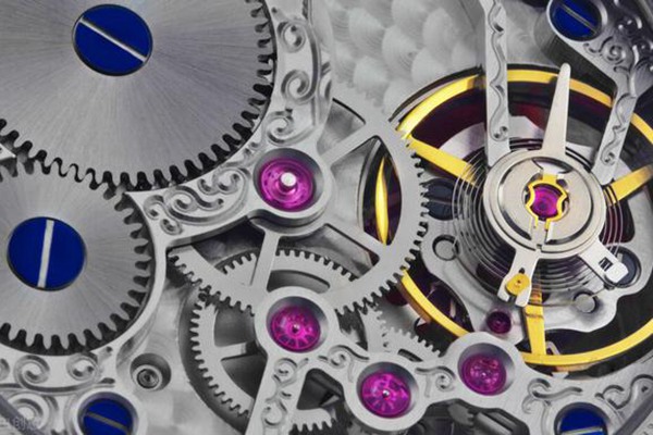 Complicated mechanical watch parts