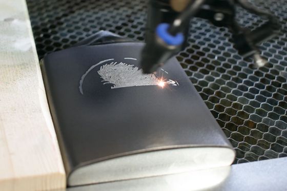 laser engraved metal