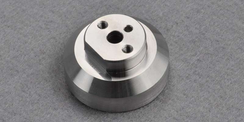passivated stainless steel part