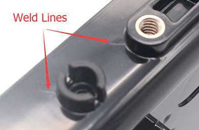 weld lines in injection molding