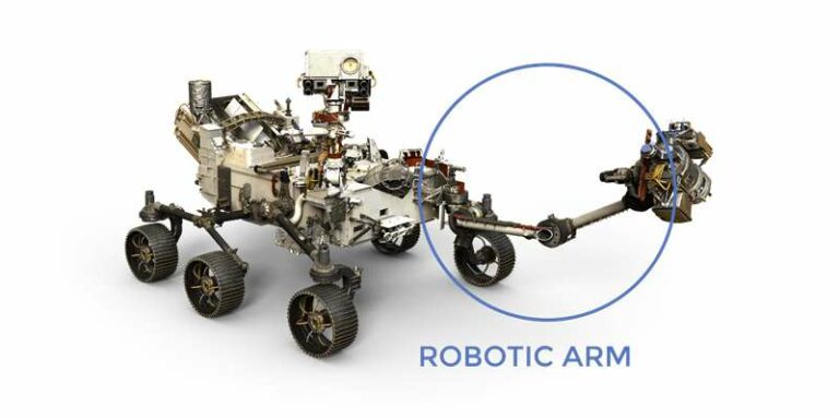exploration rover robotic arm