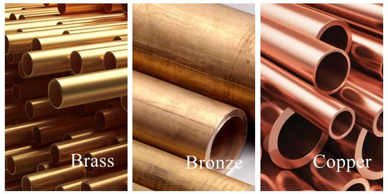 vogn plast smække Exploring Difference Between Brass, Bronze, and Copper - WayKen
