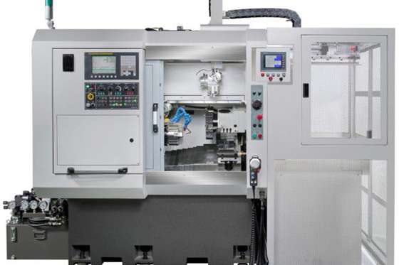 horizontal CNC mill-turn machine