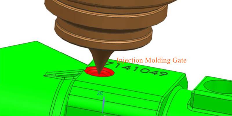 injection mold gate design
