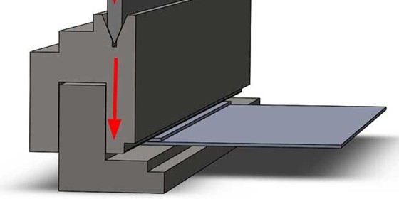 Sheet Metal Hemming Tool For Metal Roof Panels 