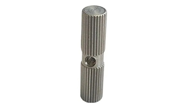 straight knurling