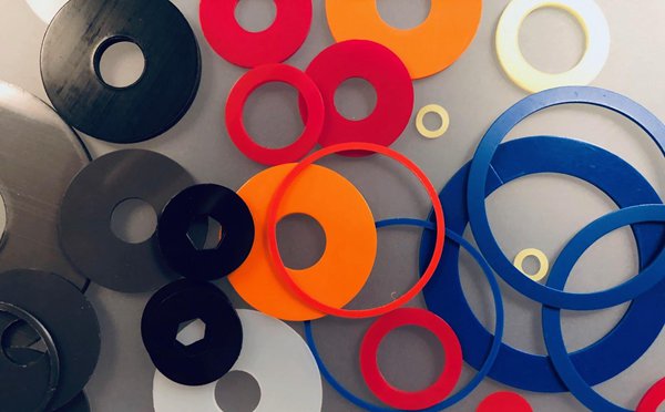 rubber and nylon washers