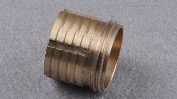 cnc turned brass part
